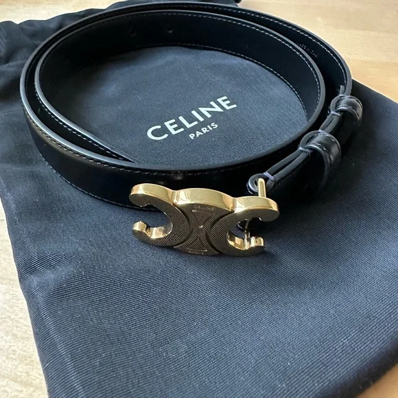 Celine Medium Triomphe Belt - Picture 2 of 9